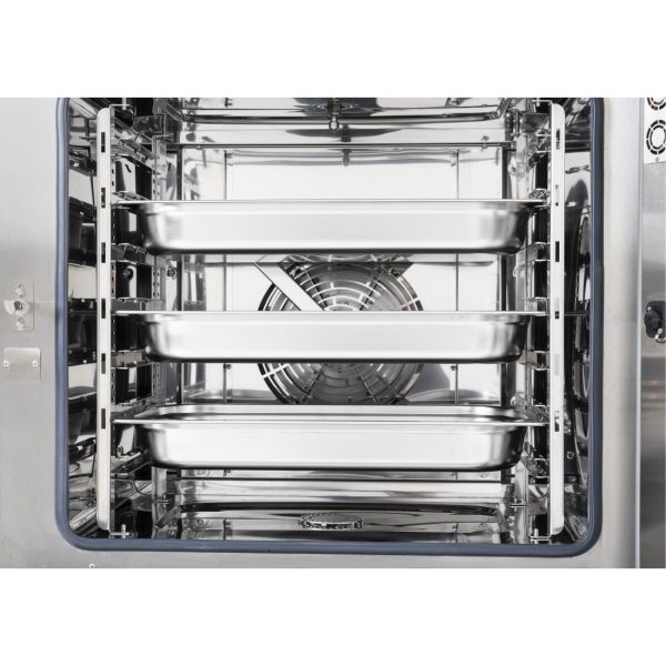 Buffalo Freestanding Smart Touchscreen Combi Oven 7 x GN 1/1 with Installation Kit - Image 13