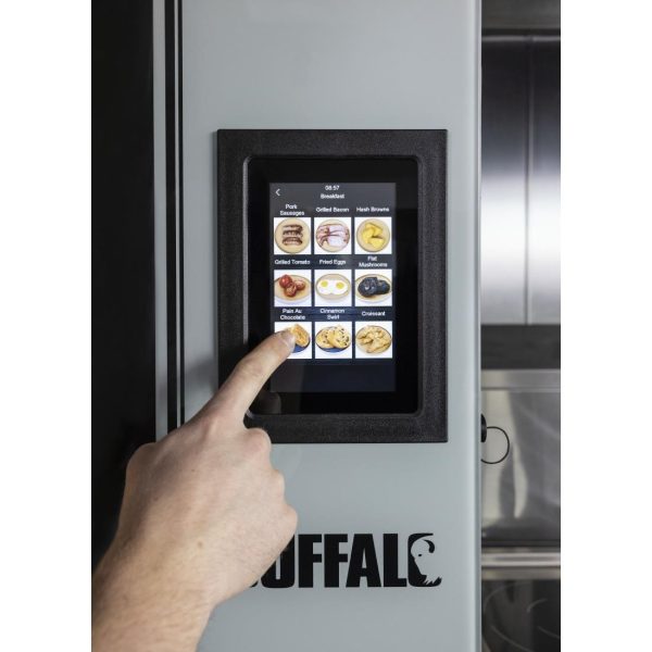 Buffalo Freestanding Smart Touchscreen Combi Oven 7 x GN 1/1 with Installation Kit - Image 16