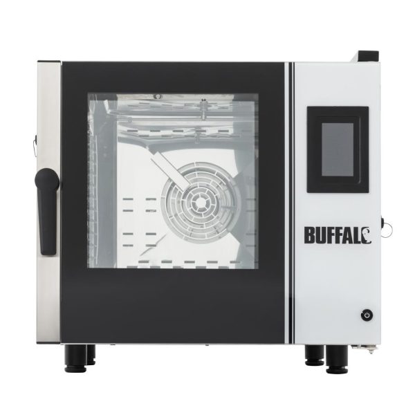 Buffalo Freestanding Smart Touchscreen Compact Combi Oven  6 x GN 1/1 with Installation Kit - Image 6