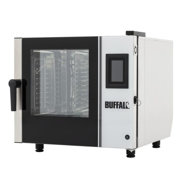 Buffalo Freestanding Smart Touchscreen Compact Combi Oven  6 x GN 1/1 with Installation Kit - Image 10