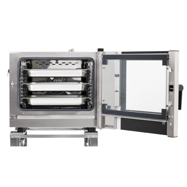 Buffalo Freestanding Smart Touchscreen Compact Combi Oven  6 x GN 1/1 with Installation Kit - Image 13