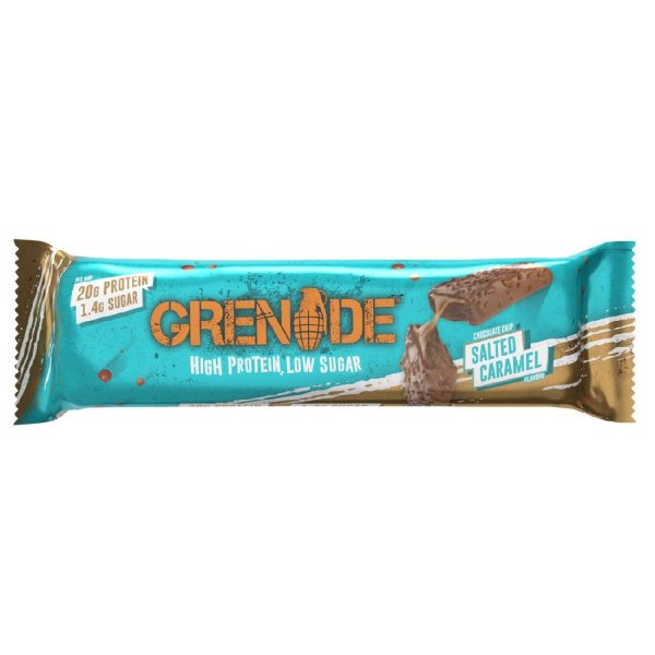 Grenade Protein Bar Choc Chip Salted Caramel 60g (Pack of 12) - Image 3
