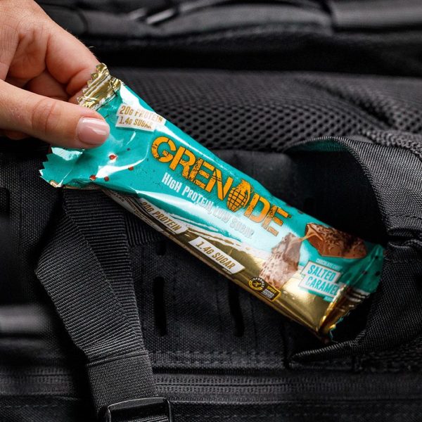 Grenade Protein Bar Choc Chip Salted Caramel 60g (Pack of 12) - Image 4