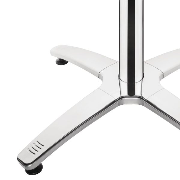 Special Offer Bolero Square Dark Brown Table Top and Base Combo - Image 2