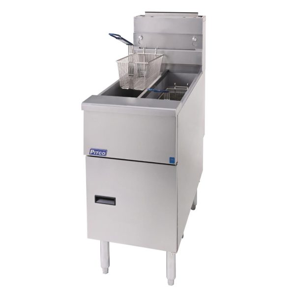 Pitco Twin Tank Gas Fryer SG14TS - Image 3