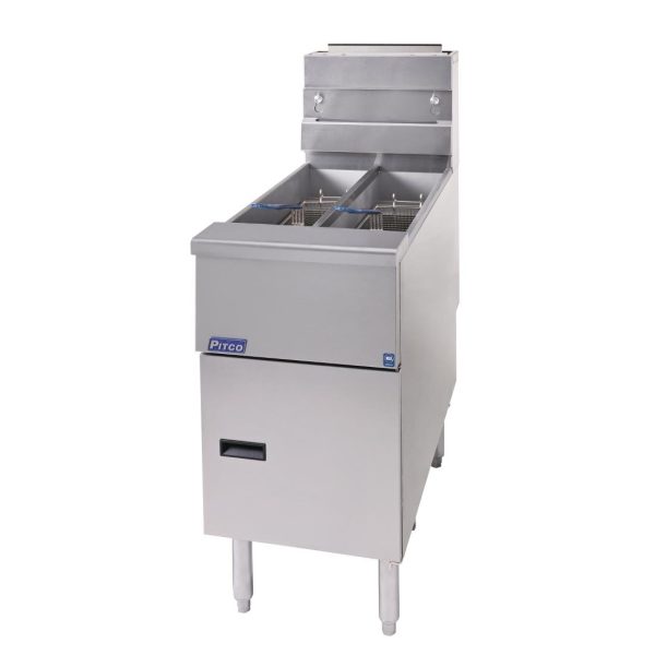 Pitco Twin Tank Gas Fryer SG14TS - Image 4