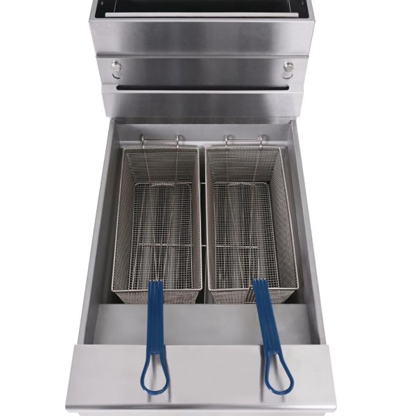Pitco Twin Basket Single Tank Gas Fryer SG18S - Image 5