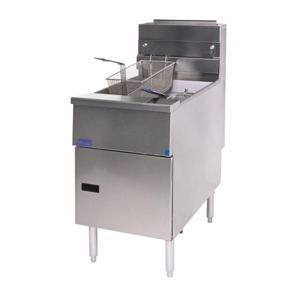 Pitco Twin Basket Single Tank Gas Fryer SG18S - Image 6