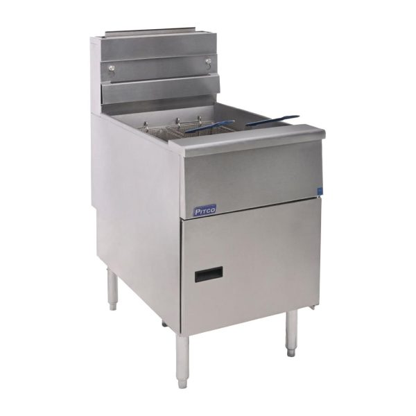 Pitco Twin Basket Single Tank Gas Fryer SG18S - Image 9