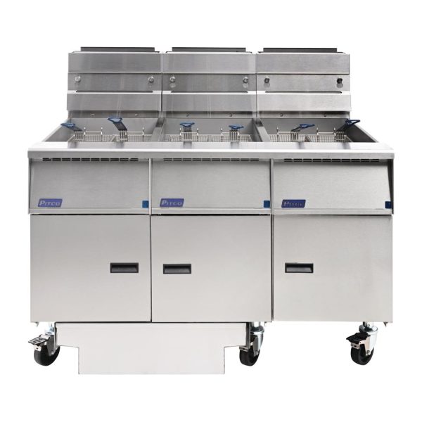 Pitco Triple Tank Gas Fryer SGR14S-FD-FFF - Image 2