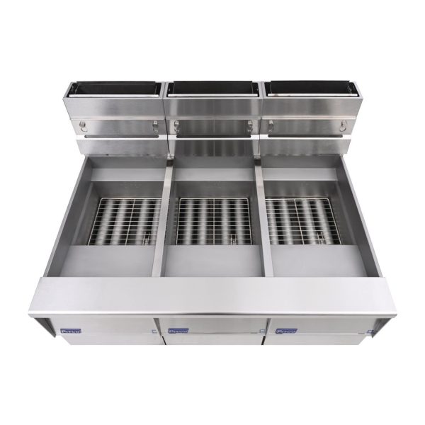 Pitco Triple Tank Gas Fryer SGR14S-FD-FFF - Image 5