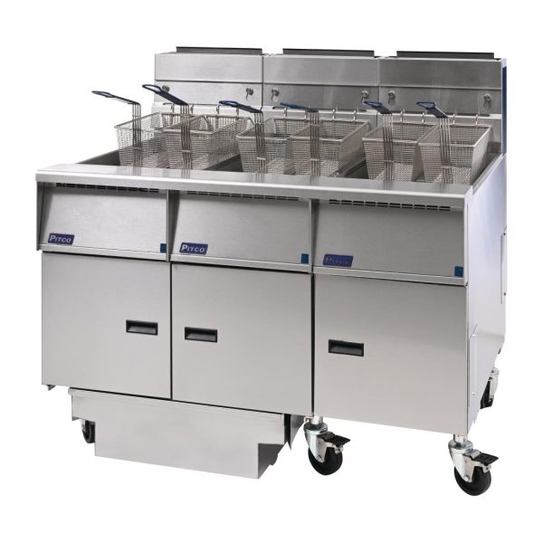 Pitco Triple Tank Gas Fryer SGR14S-FD-FFF - Image 7