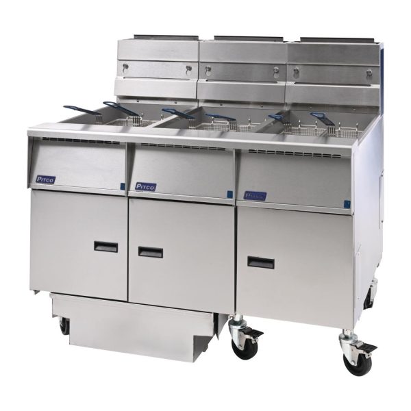 Pitco Triple Tank Gas Fryer SGR14S-FD-FFF - Image 8