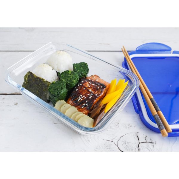 Pyrex Cook & Go Large Rectangular Dish With Lid 3.3Ltr - Image 2