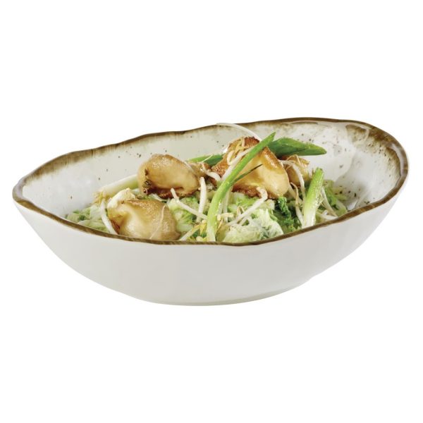 APS Stone Art Oval Bowl 285mm length - Image 3