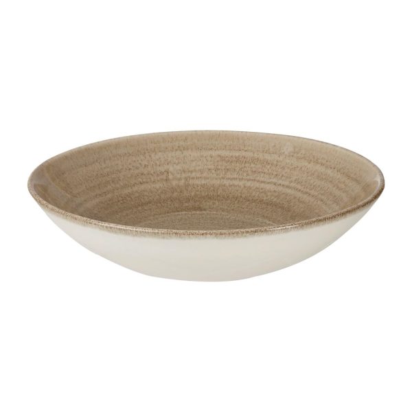 Churchill Stonecast Patina Antique Coupe Bowls Taupe 182mm (Pack of 12) - Image 3