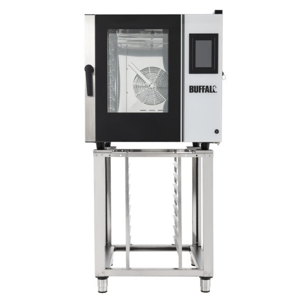 Buffalo Freestanding Smart Touchscreen Combi Oven 7 x GN 1/1 with Installation Kit - Image 18