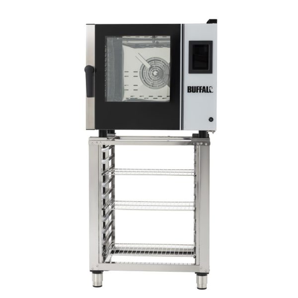 Buffalo Freestanding Smart Touchscreen Compact Combi Oven  6 x GN 1/1 with Installation Kit - Image 18