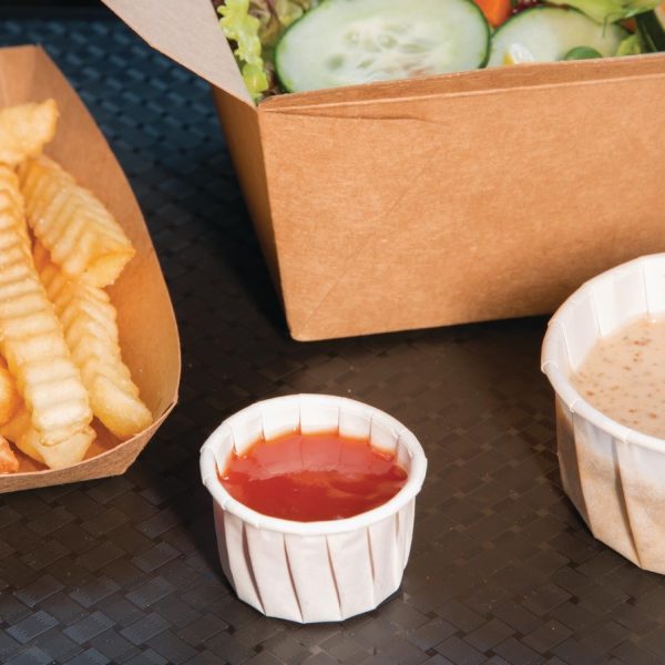 Recyclable Paper Sauce Pots Small 1oz (Pack of 250) - Image 5