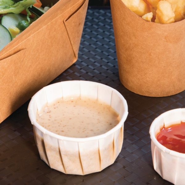 Recyclable Paper Sauce Pots Large 4oz (Pack of 250) - Image 5