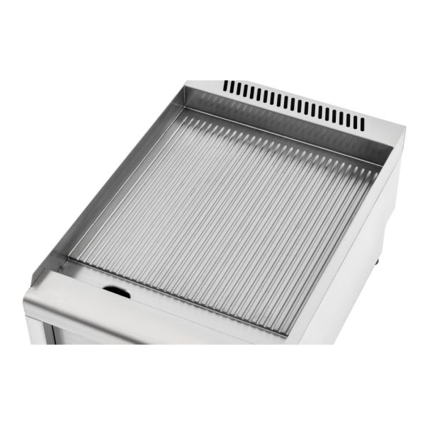 Buffalo 600 Series Ribbed Electric Griddle 400mm - Image 5