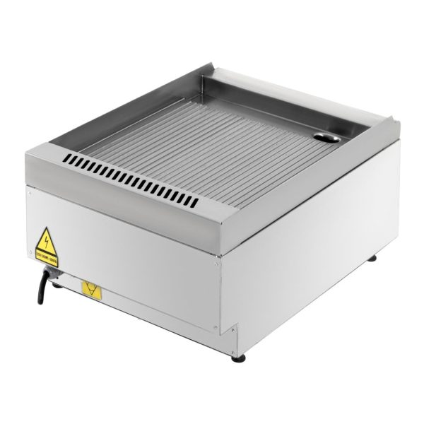 Buffalo 600 Series Ribbed Electric Griddle 400mm - Image 6