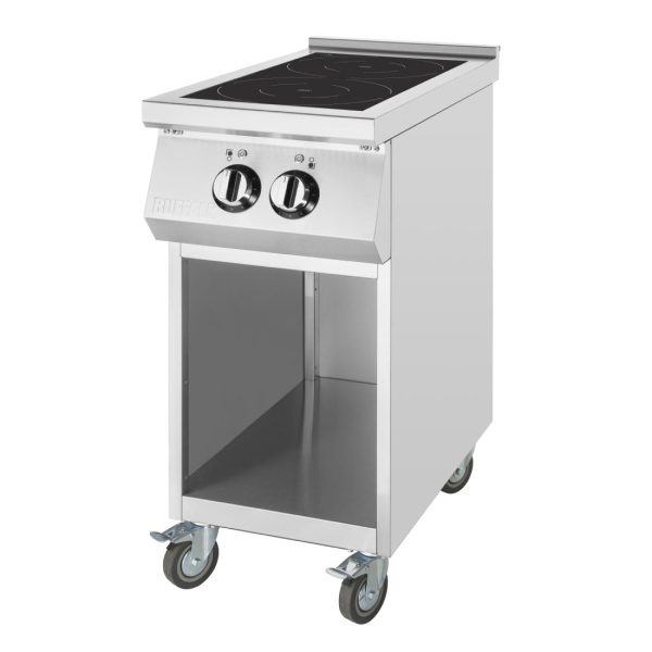 Buffalo Freestanding Double Zone Induction Hob 2 x 3.5kW Single Phase - Image 2