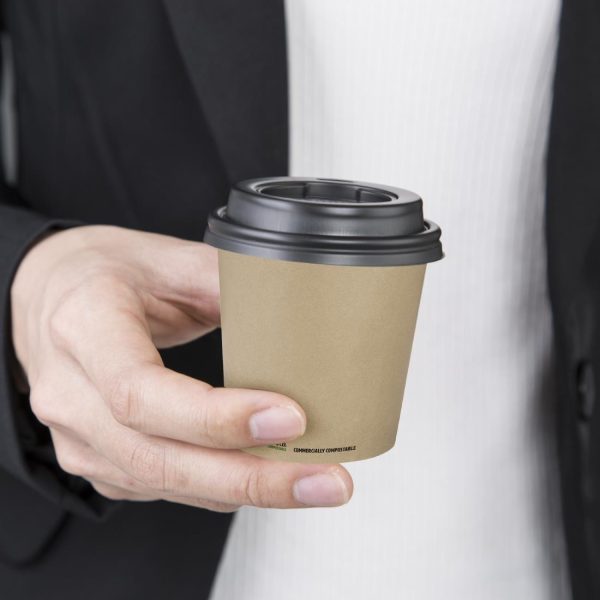 Fiesta Compostable Espresso Cups Single Wall 113ml (Pack of 1000) - Image 5