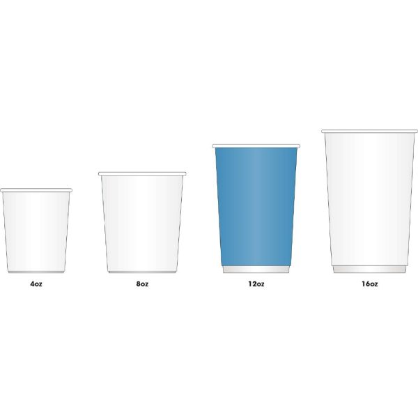 Fiesta Compostable Coffee Cups Single Wall 12oz (Pack of 50) - Image 10