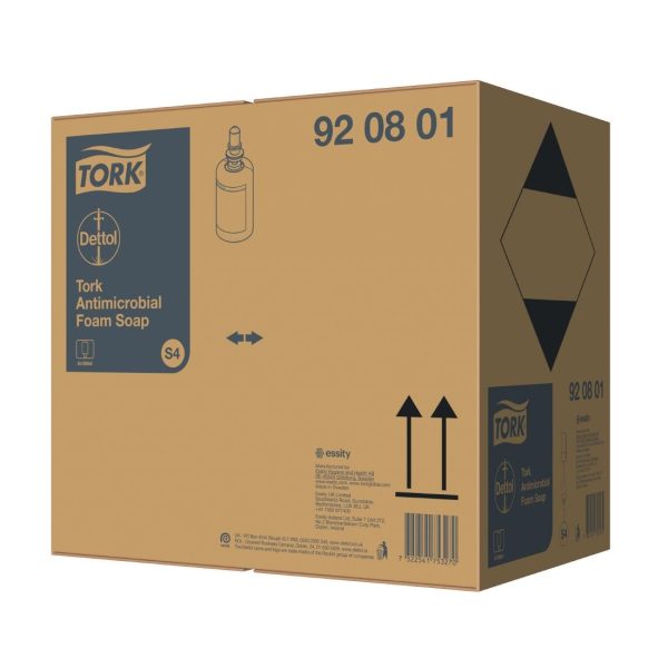 Tork Dettol Antimicrobial Foam Soap (6x 1Ltr) - Image 2