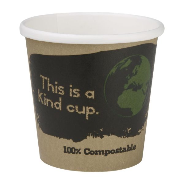 Fiesta Compostable Espresso Cups Single Wall 113ml (Pack of 50) - Image 6