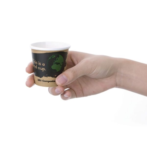 Fiesta Compostable Espresso Cups Single Wall 113ml (Pack of 1000) - Image 13
