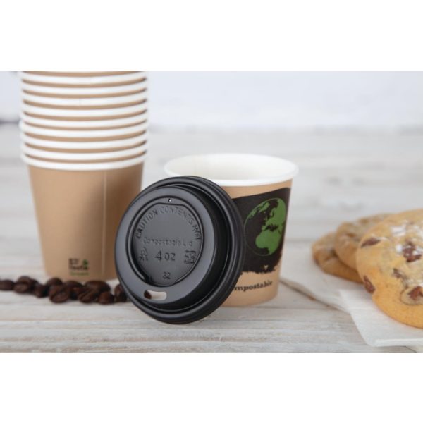 Fiesta Compostable Espresso Cups Single Wall 113ml (Pack of 50) - Image 14