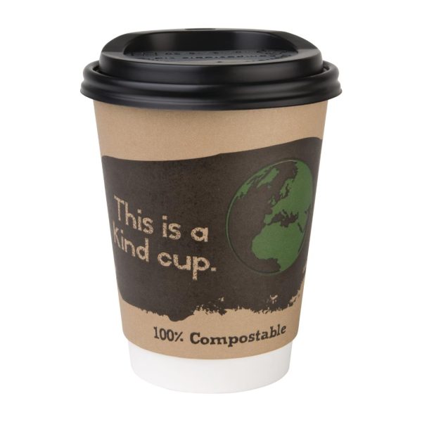 Fiesta Compostable Coffee Cups Double Wall 340ml (Pack of 500) - Image 8