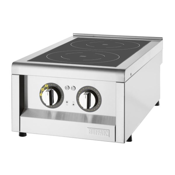 Buffalo 600 Series Double Zone Induction Hob 3kW - Image 2