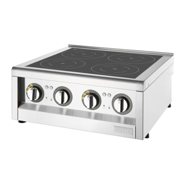 Buffalo 600 Series 4 Zone Induction Hob 2 x 3kW - Image 2