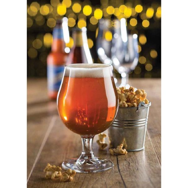 Utopia Draft Stemmed Beer Glasses 380ml (Pack of 24) - Image 3