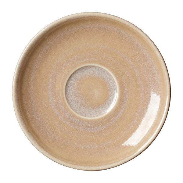 Steelite Revolution Sandstone Saucer 152mm (Pack of 12)