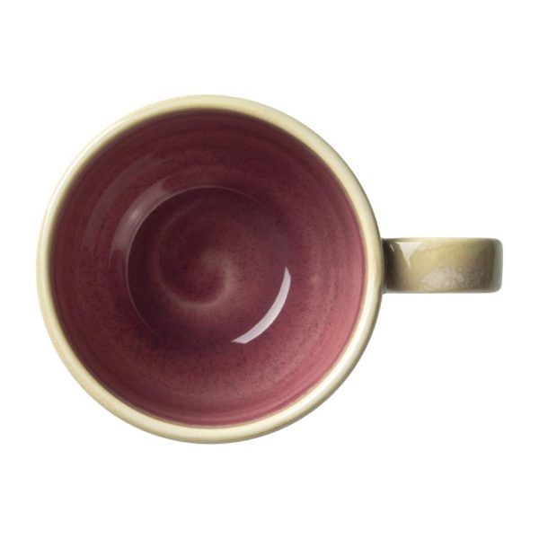 Steelite Aurora Vesuvius Rose Quartz Mugs City 285ml 10oz (Pack of 12) - Image 2