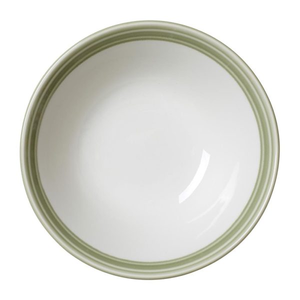 Steelite Bead Sage Oatmeal Bowls 165mm (Pack of 12)