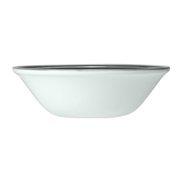 Steelite Bead Truffle Oatmeal Bowls 165mm (Pack of 12) - Image 3