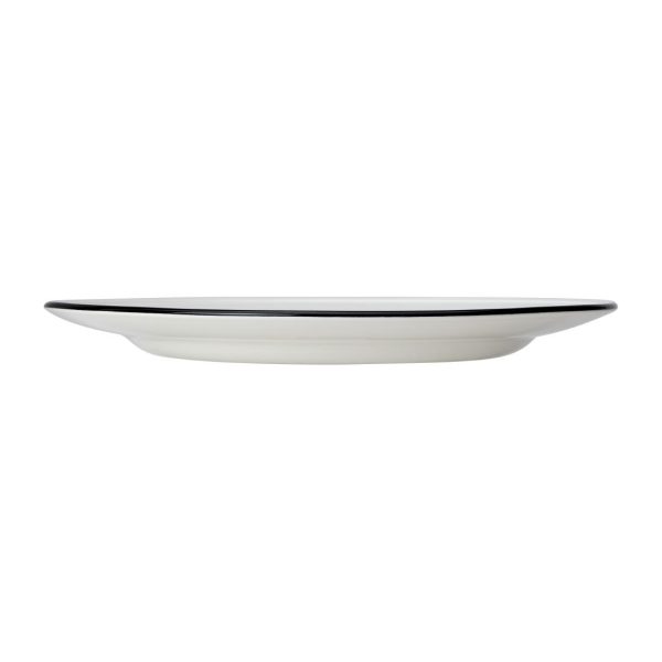 Steelite Bead Black Band Plates 285mm (Pack of 6) - Image 3