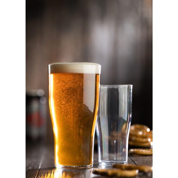 Utopia Tulip Pint Glasses 570ml CA Stamped (Pack of 48) - Image 3