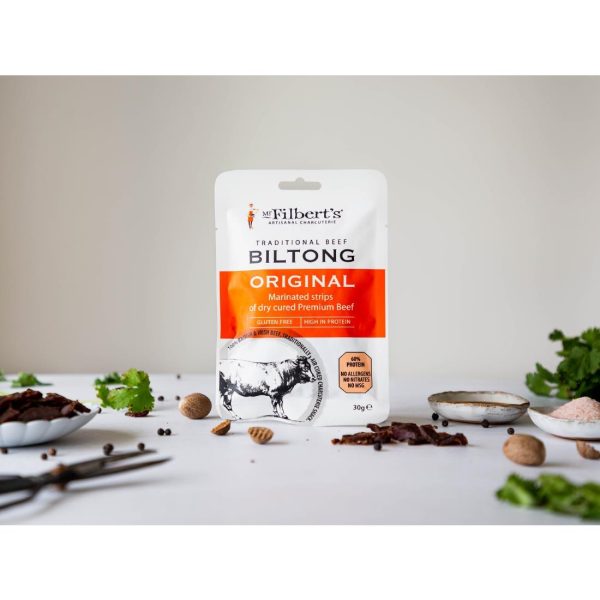 Mr Filbert's Original Biltong 30g (Pack of 20) - Image 4