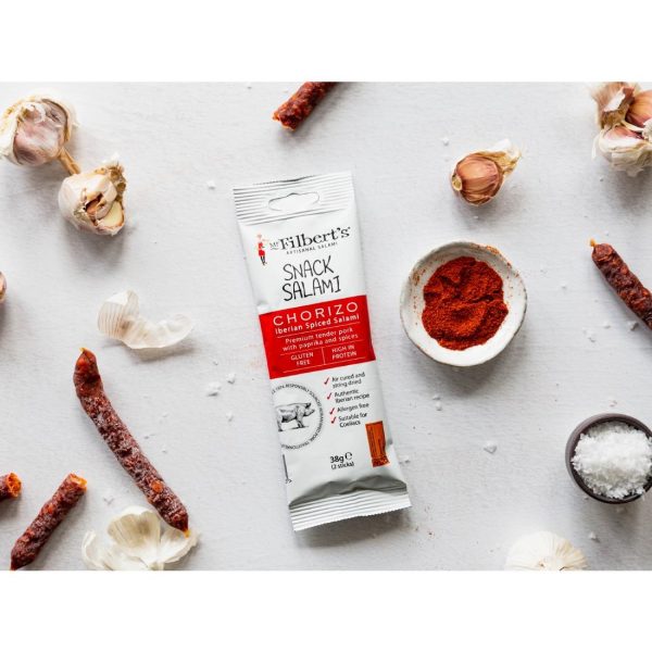 Mr Filbert's Snack Salami Chorizo 38g (Pack of 15) - Image 3