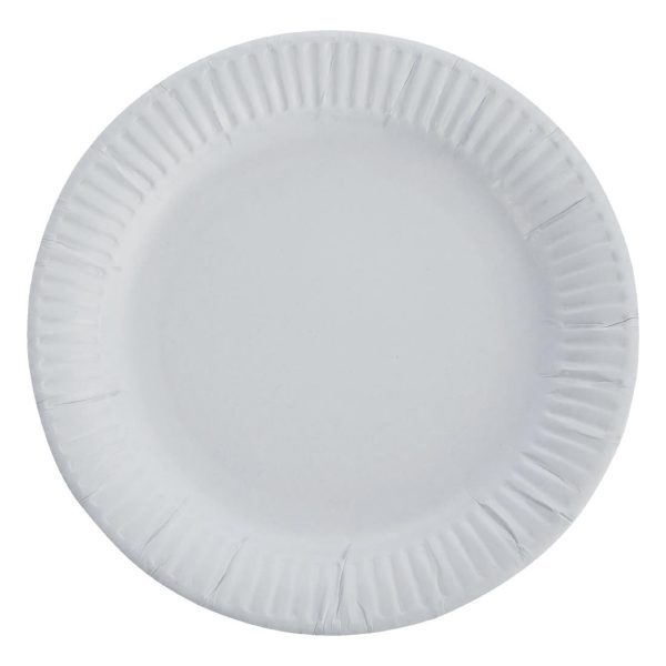 Paper Plates 178mm (Pack of 1000) - Image 2