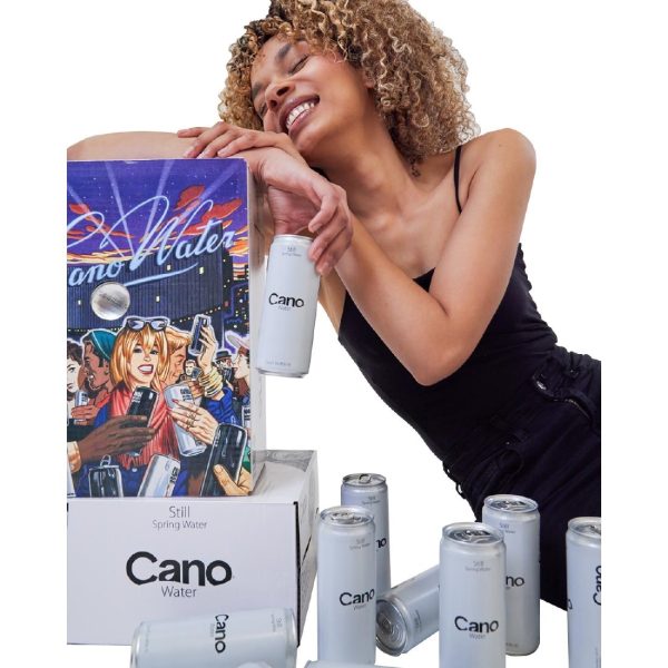 Cano Water Sparkling Cans 330ml (Pack of 24) - Image 2