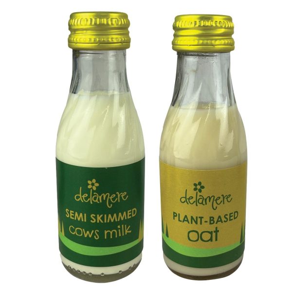 Delamere Dairy Mini Semi-Skimmed Milk 97ml (Pack of 24) - Image 2