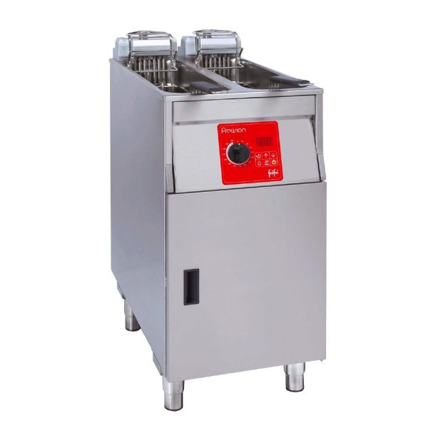 FriFri Precision 422 Electric Free-Standing Twin Tank Fryer Twin Baskets 2x 7.5kW