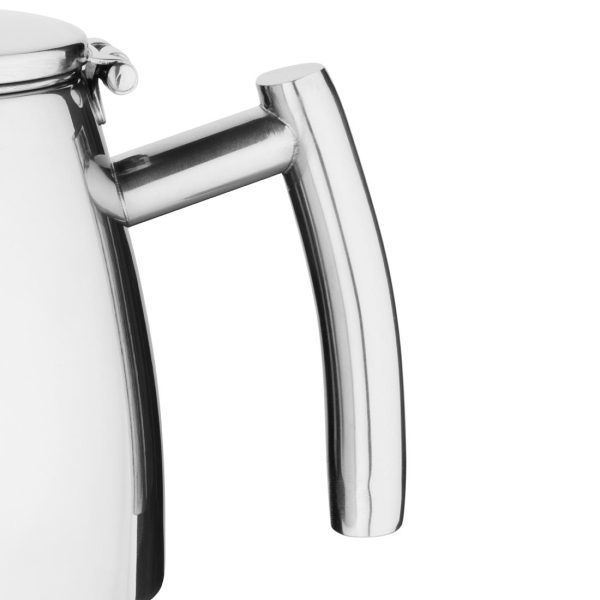 Olympia Conical Insulated Stainless Steel Teapot with Filter 350ml - Image 5
